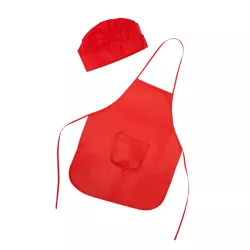 Set Delantal/Gorro Jamie T/Unica Niño