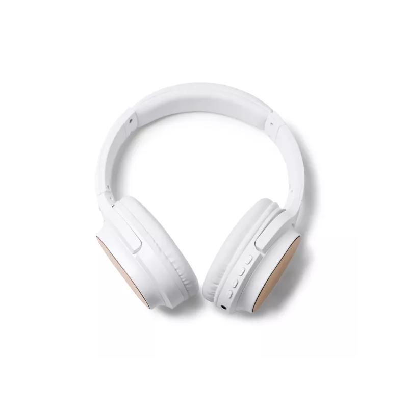 Auriculares inalámbricos en bambú y ABS reciclado