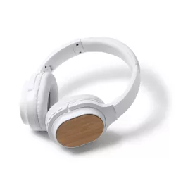 Auriculares inalámbricos en bambú y ABS reciclado