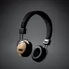 Auriculares inalámbricos extensibles de bambú y tejido RPET