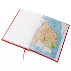 Agenda A5 cubierta acolchada, día/página.