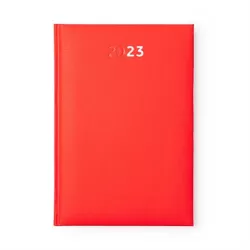 Agenda A5 cubierta acolchada, día/página.